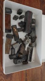 Vintage Letterzetter Letters, Ophalen of Verzenden