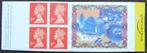 Postzegelboekje Engeland – 4 first class stamps Hong Kong, Ophalen, Postfris