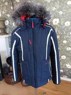winterjas maat 36 dames getailleerde donker blauw, Blauw, Ophalen of Verzenden, Zo goed als nieuw, Maat 36 (S)