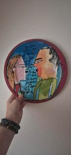 Wandbord Wouter Coumou, Ophalen