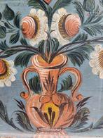 Antieke Zweedse bruidskist (1826)., Ophalen, Gebruikt, 50 tot 75 cm