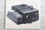 Diaprojector, evt met -dozen, projectiescherm en -tafel, raa, Ophalen of Verzenden, Elektrisch, Gebruikt