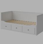 Ikea Hemnes bed, Gebruikt, Wit, Hout, Ophalen