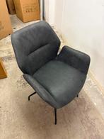 Eetkamerstoelen donkergrijs - 6 stuks, Ophalen, Nieuw, Grijs, Vijf, Zes of meer stoelen