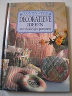 Country Style - Decoratieve Ideeën - Met Duidelijke Patronen, Nieuw, Ophalen of Verzenden, Mary Moore, Borduren en Naaien