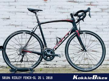 Ridley Fenix-sl 25 Zwart/wit/rood L 2018 beschikbaar voor biedingen