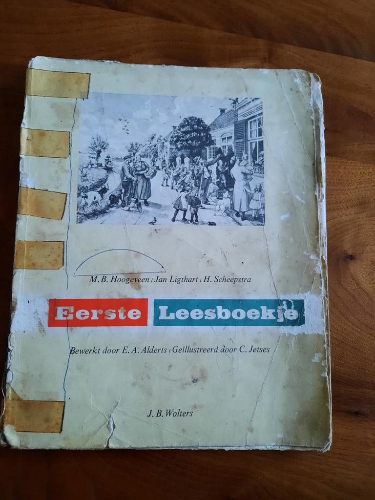 Eerste leesboekje Aap Noot Mies 1962, Antiek en Kunst, Ophalen of Verzenden