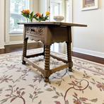 Vintage houten bobbin console tafel / sidetable, Ophalen