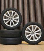 Nette 16" Orig Volkswagen Polo Velgen+Winterbanden 5x100, Auto-onderdelen, Banden en Velgen, Gebruikt, 16 inch, Banden en Velgen