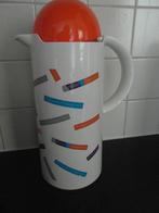 retro thermoskan wit oranje Kellos house happiness, Verzamelen, Retro, Ophalen of Verzenden, Huis en Inrichting