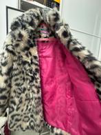 Leuke bontjas met panterprint, Ophalen of Verzenden, Zo goed als nieuw, Meisje