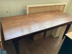 tafel, Huis en Inrichting, Tafels | Eettafels, Ophalen, Gebruikt, Teakhout, 50 tot 100 cm