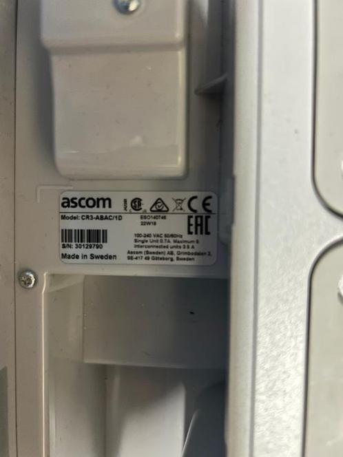 Ascom CR3-ABAC MultiCharger Dect CR3 D62 I62 D63 I63 D81 D43, Telecommunicatie, Vaste telefoons | Handsets en Draadloos, Refurbished