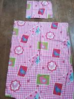 Vrolijk Dekbedovertrek met leuke print, Meisje, Dekbedovertrek, Ophalen of Verzenden, Zo goed als nieuw