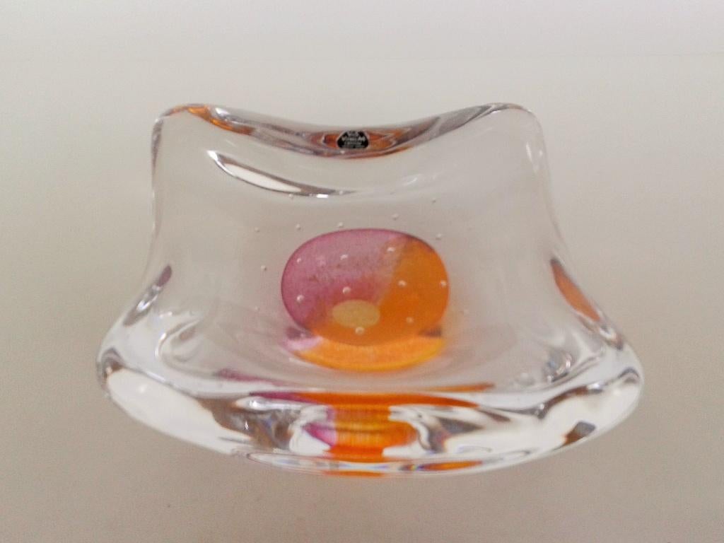 Schaal Vas Vitreum Artglass Scandinavisch Design, Ophalen of Verzenden