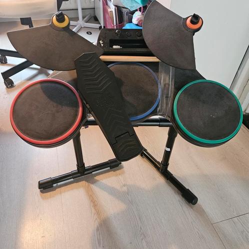 Guitar Hero Rockband drumstel Wii, Spelcomputers en Games, Spelcomputers | Nintendo Wii, Gebruikt, Ophalen