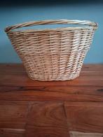 Rieten fietsmand met stuurhaken (naturel), Fietsen en Brommers, Fietsaccessoires | Fietsmanden, Ophalen