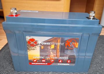 Power Extreme 75A Litium Accu X75, beschikbaar voor biedingen