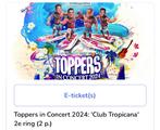 2 tickets 24 Mei Toppers in Concert 2024, Tickets en Kaartjes, Recreatie | Pretparken en Attractieparken, Twee personen