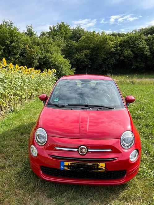 Fiat 500 1.0 70pk Hybrid 2022 Rood, Auto's, Fiat, Particulier, ABS, Adaptive Cruise Control, Airbags, Apple Carplay, Bluetooth