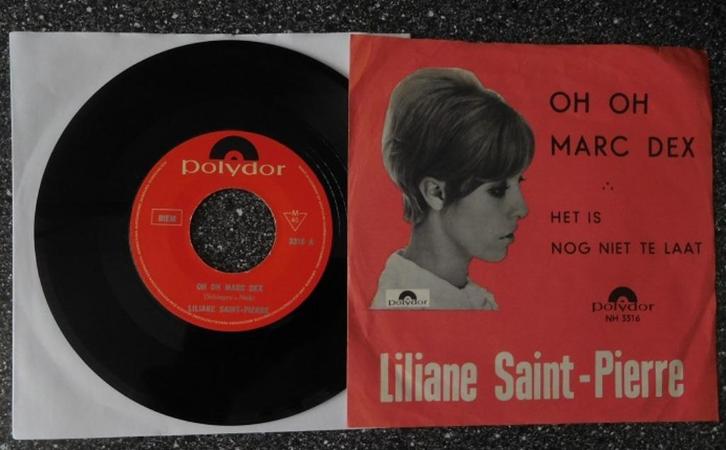Liliane St.Pierre - oh oh Marc Dex (BE 1968) (vanaf € 7,50), Cd's en Dvd's, Vinyl | Nederlandstalig, Zo goed als nieuw, Levenslied of Smartlap