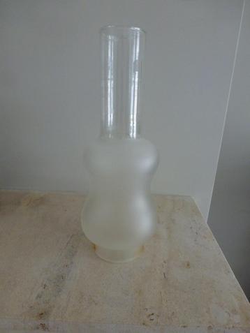 Petroleumlamp glas - 28 cm - 7 cm beschikbaar voor biedingen