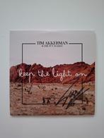 CD Tim Akkerman - Keep the light on, gesigneerd, Cd's en Dvd's, Verzenden, 2000 tot heden, Zo goed als nieuw