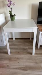 Eetkamertafel wit uitschuifbaar, IKEA EKEDALEN, Huis en Inrichting, Tafels | Eettafels, Ophalen, Overige materialen, 50 tot 100 cm