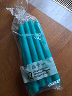 Lange kaarsen blauw, Huis en Inrichting, Ophalen of Verzenden, Blauw, Overige materialen, Minder dan 25 cm