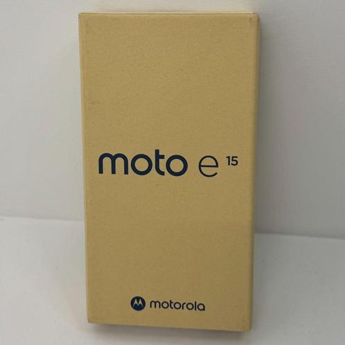 Motorola Moto E15 64GB Misty Blue | Nieuw uit seal, Telecommunicatie, Mobiele telefoons | Motorola, Nieuw, Zonder abonnement, Zonder simlock