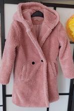 Roze bont jas half lang maat 146/152, Ophalen of Verzenden, Zo goed als nieuw, Meisje, Jas