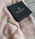 Zilveren armband Silk Jewellery Chevron collectie, 18 cm m/v, Sieraden, Tassen en Uiterlijk, Armbanden, Ophalen of Verzenden, Zo goed als nieuw