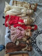 8 poppen oud., Ophalen of Verzenden, Zo goed als nieuw, Pop
