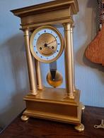 Vuurvergulde Kolompendule - 56 cm, Antiek en Kunst, Antiek | Klokken, Ophalen of Verzenden