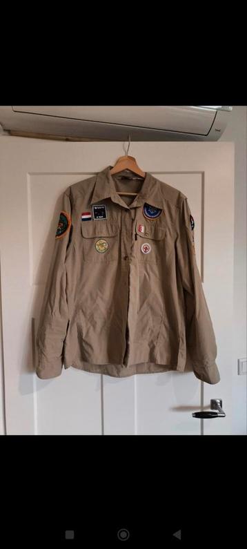 Scoutfit uniform beige Scouts (excl insignes) beschikbaar voor biedingen