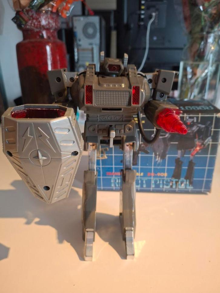 Robot Pistol Bootleg Shockwave/Astro Magnus, Verzamelen, Transformers, Gebruikt, Overige generaties, Ophalen of Verzenden