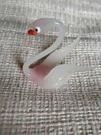Vintage miniatuur murano glas zwaan beeldje, Antiek en Kunst, Kunst | Designobjecten, Verzenden