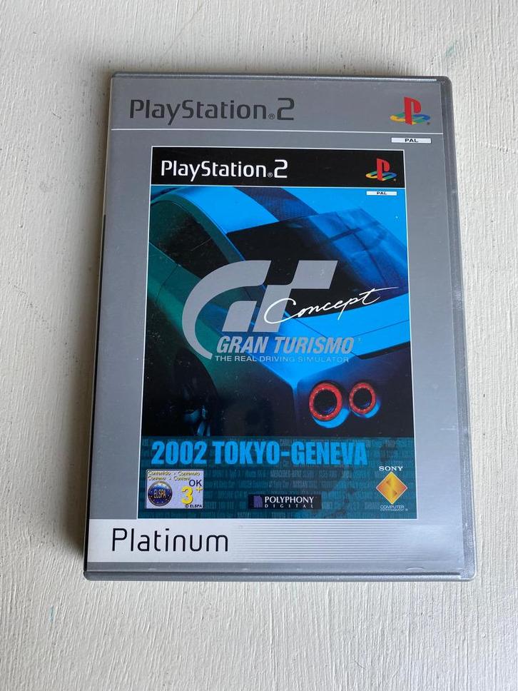 Gran Turismo Concept 2002 Tokyo-Geneva Playstation 2, Spelcomputers en Games, Games | Sony PlayStation 2, Zo goed als nieuw, Racen en Vliegen