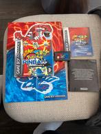 Pokémon Pinball Ruby & Sapphire GBA Compleet!, Puzzel en Educatief, 1 speler, Ophalen of Verzenden, Zo goed als nieuw