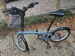 Vouwfiets Decathlon BTWIN fold 120 Oxylane blauwgrijs, 20 inch of meer, Versnellingen, Zo goed als nieuw, Totaal opvouwbaar
