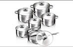 Nieuwe Blaumann Gourmet Line 12-delige Pannenset, Huis en Inrichting, Keuken | Potten en Pannen, Nieuw, Pannenset, Ophalen of Verzenden