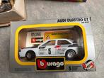 BBurago audi quattro gt 1/25, Ophalen of Verzenden, Zo goed als nieuw, Bburago