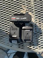 HBM 18V Accu 2.0Ah, Gebruikt, Postbus100, Hbm, Oplaadbaar