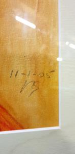 -	schilderij abstract mensen in lijst, Ophalen of Verzenden, 'T Olde Gre-j, Info@toldegrej.nl, Endepoelstraat 20f Didam