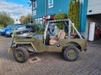 Willys jeep rollend chassis met body geen kenteken, Ophalen of Verzenden, Landmacht, Amerika