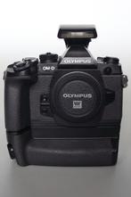 Olympus OM-D EM-1 mark 1, batterygrip, accu, lader, kabels, Spiegelreflex, Verzenden, Zo goed als nieuw, Olympus