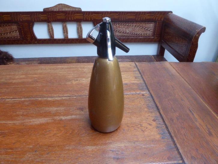 Vintage soda fles – soda syphon – BOC sparklets (1), Antiek en Kunst, Antiek | Woonaccessoires, Ophalen of Verzenden