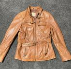 Roest bruin Corty Bennett echt leren jasje mooi gevoerd mt S, Kleding | Dames, Jassen | Winter, Ophalen of Verzenden, Zo goed als nieuw
