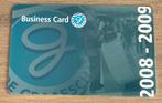 Voetbal kaart / card Business Card De Graafschap 2008 - 2009, Ophalen of Verzenden, Zo goed als nieuw, Desktop