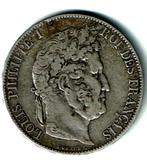 Zilveren 5 Francs Louis Philippe I - 1847, Vóór koninkrijk, Verzenden, Zilver, Overige waardes